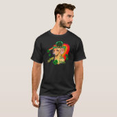 Dachshund St Patricks T-shirt (Voorkant volledig)