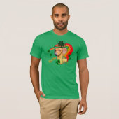 Dachshund St Patricks T-shirt (Voorkant volledig)