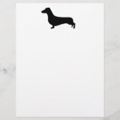 Dachshund Stationery (Voorkant)