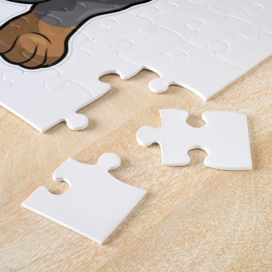 Dachshund Stick Legpuzzel (Zijkant)