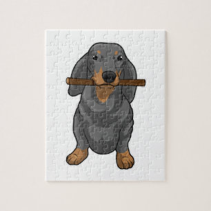 Dachshund Stick Legpuzzel
