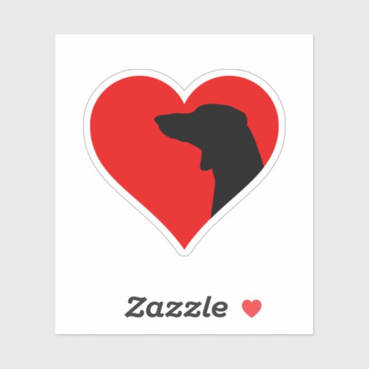 Dachshund Sticker (Vel)