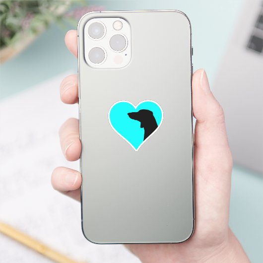 Dachshund Sticker (Telefoon)