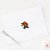 Dachshund sticker voor Dachshund liefhebbers (Envelop)