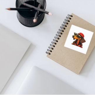 Dachshund sticker voor Dachshund liefhebbers