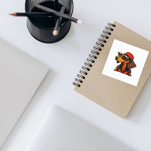 Dachshund sticker voor Dachshund liefhebbers