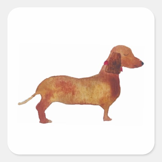 Dachshund Stickers (Voorkant)