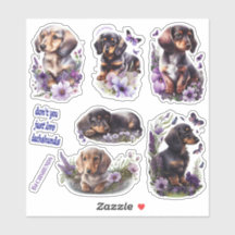 Dachshund stickers