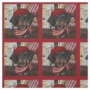 Dachshund stof