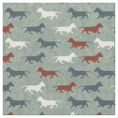 Dachshund Stof (Close Up)