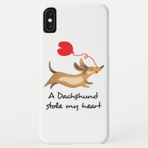 Dachshund Stole my Heart Case-Mate iPhone Case