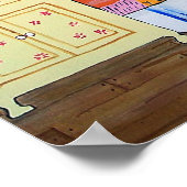 Dachshund Story Time Art Print (Hoek)