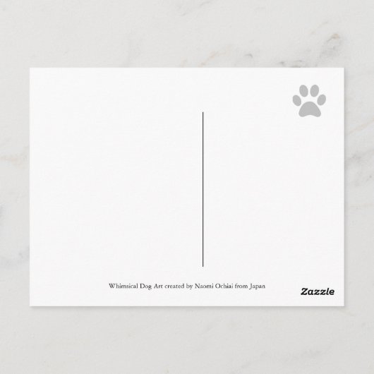 Dachshund String Trio Verjaardag Briefkaart (Achterkant)