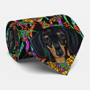 Dachshund Stropdas