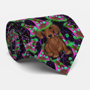 Dachshund Stropdas