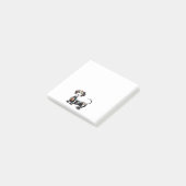 Dachshund Sugar Skull Post-it® Notes (Schuin)