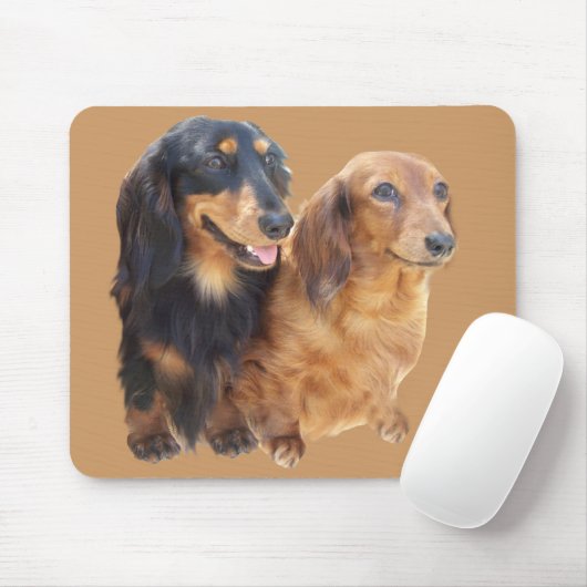 Dachshund Sweeties Mousepad Muismat (Met muis)
