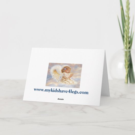 Dachshund Sympathcard Kaart (Achterkant)