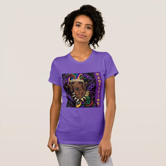 Dachshund T-shirt (Voorkant volledig)