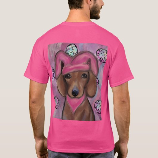Dachshund T-shirt (Achterkant)