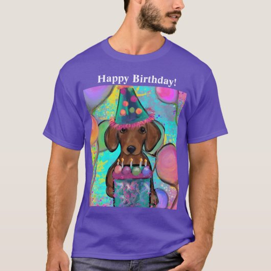 Dachshund T-shirt (Voorkant)