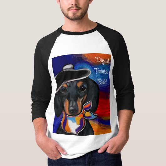 DACHSHUND T-SHIRT (Voorkant)