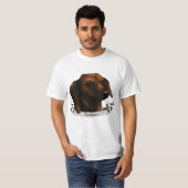 Dachshund T-shirt (Voorkant volledig)