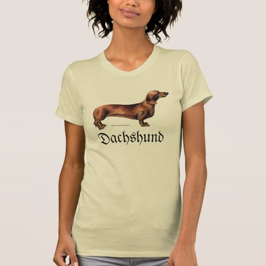 Dachshund T-shirt (Voorkant)