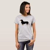 Dachshund T-shirt voor dames (Voorkant volledig)