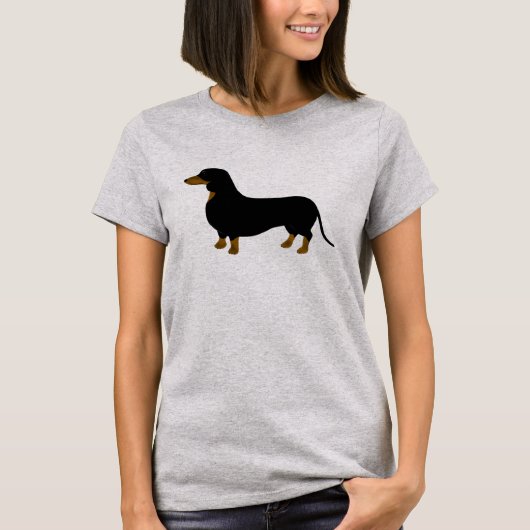 Dachshund T-shirt voor dames (Voorkant)