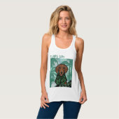 Dachshund Tanktop (Volledige Voorkant)