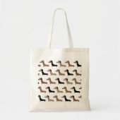Dachshund Tassen Bag (Voorkant)