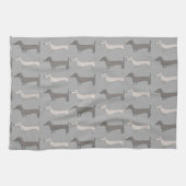 Dachshund Tea Towel Theedoek (Horizontaal)