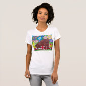 Dachshund Tee Shirt (Voorkant volledig)