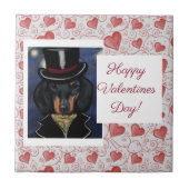 DACHSHUND TEGELTJE (Voorkant)