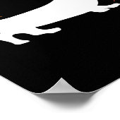 Dachshund Thanksgiving Pilgrim Herfst Poster (Hoek)