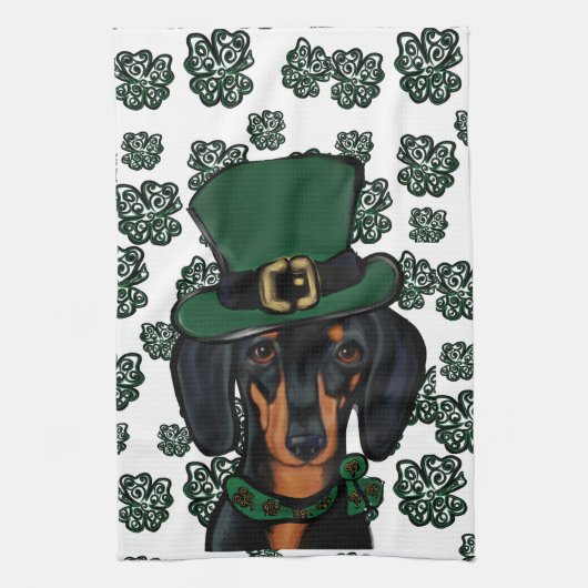 DACHSHUND THEEDOEK (Verticaal)