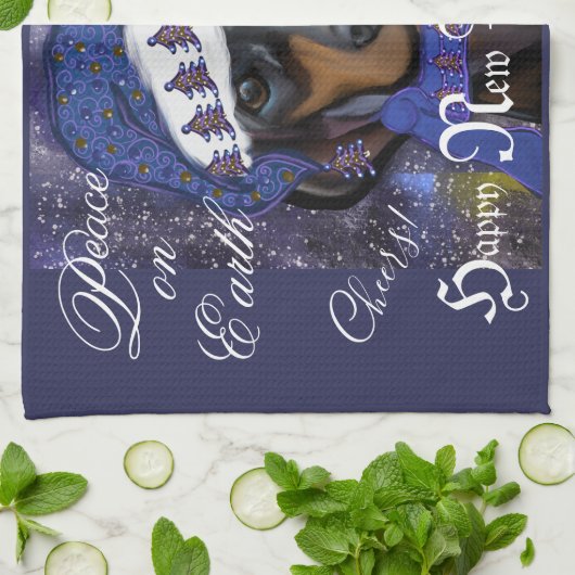 Dachshund Theedoek (Gevouwen)