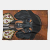 DACHSHUND THEEDOEK (Horizontaal)