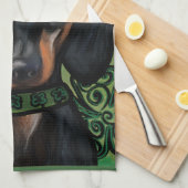 DACHSHUND THEEDOEK (Quarter Fold)