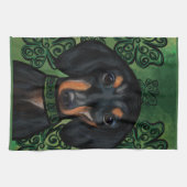 DACHSHUND THEEDOEK (Horizontaal)