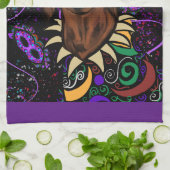 Dachshund Theedoek (Gevouwen)