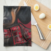 DACHSHUND      THEEDOEK (Quarter Fold)