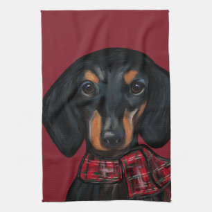 DACHSHUND      THEEDOEK