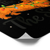 Dachshund Through The Snow Christmas Pajama Toddle Poster (Hoek)