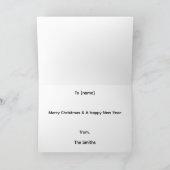 Dachshund Through The Snow Kaart (Binnen)