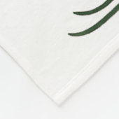 Dachshund Through The Snow Merry Christmas Dachshu Fleece Deken (Hoek)