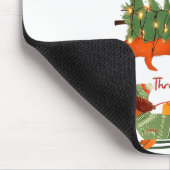 Dachshund Through The Snow Merry Christmas Dachshu Muismat (Hoek)