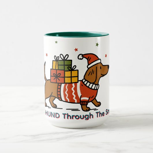 Dachshund Through The Snow Mok (Midden)