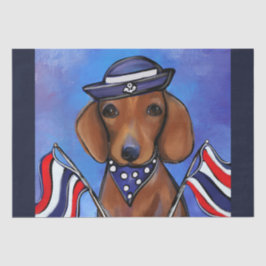 Dachshund Tissuepapier